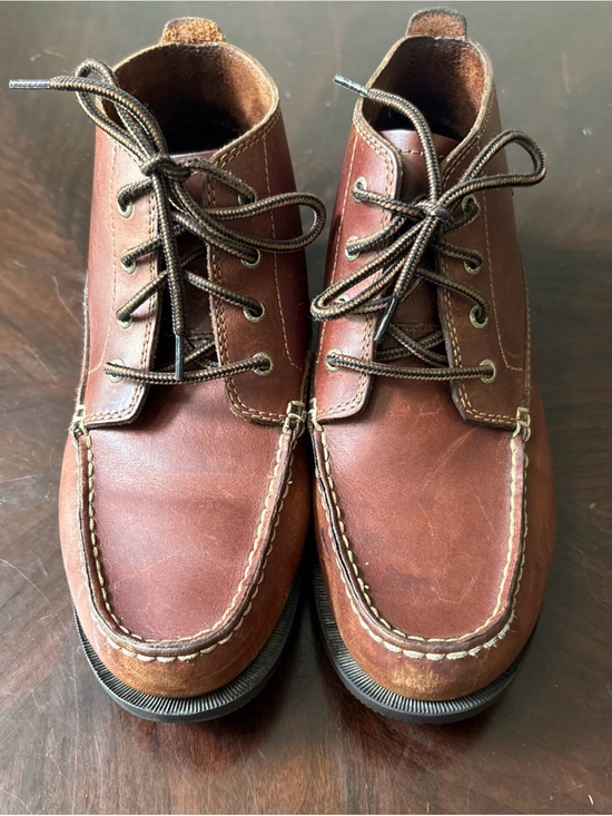 Eastland Shoes - Eastland Women’s Chestnut Brown Leather Chukka Boots